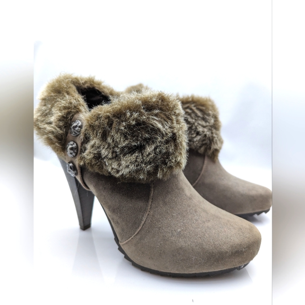 Women's Faux Fur Ankle Boots